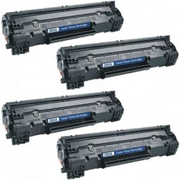 Kit 4 Toner Para Hp P1102w M1132 P1005 M1130 Ce 285 Cb435a Compatível - 1