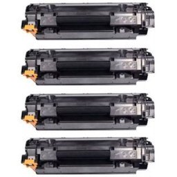 Kit 4 Toner Para Hp P1102w M1132 P1005 M1130 Ce 285 Cb435a Compatível - 2