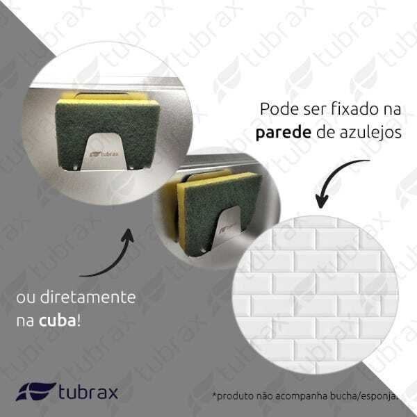 Porta Esponja de Aço Inoxidável 304 - Tubrax - 3