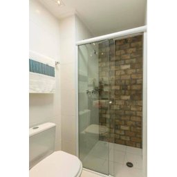 Box de Vidro para Banheiro 1,90x1,10m 8mm Branco - 1