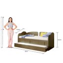 Ver imagem 6 de Sofá Cama Solteiro com Colchões Ditália Cama Auxcm08 Diamond