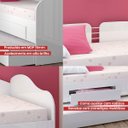 Ver imagem 7 de Sofá Cama Solteiro com Colchões Ditália Cama Auxcm-08 Branco