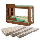 Ver imagem 3 de Beliche Cama Aux com 3 Colchões Ditália Treliche Cm15 Diamond