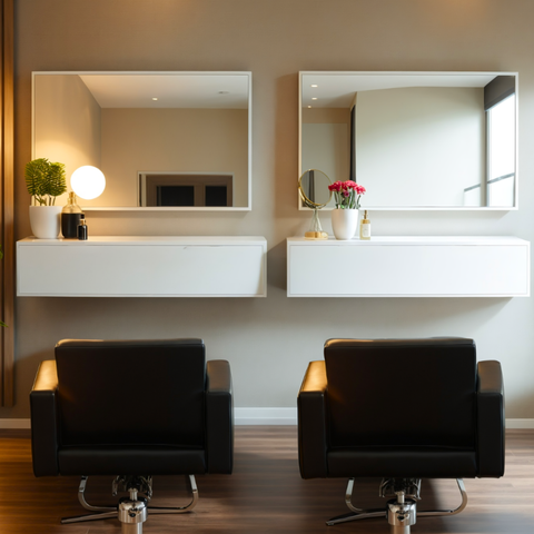 Kit 2 Penteadeiras Escrivaninha C/ Gaveta Suspensa Decoração Organizador para Quarto Infantil Menina