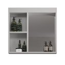Ver imagem 2 de Armário de Banheiro 60cm 01 Porta Ref 561 Cewal - Branco/itapuã