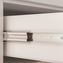 Ver imagem 6 de Bancada Suspensa e Prateleira 197cm Slat M20 Cinamomo/Off - Mpozenato