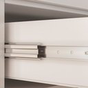 Ver imagem 4 de Bancada Suspensa e Prateleira 197cm Slat M20 Cinamomo/off - Mpozenato