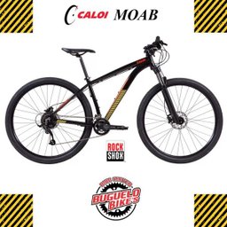 Bicicleta Caloi Moab Aro 29 Mtb 18v - 21 " - 2