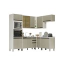 Ver imagem 3 de Cozinha Modulada de Canto Completa 7 Peças sem Tampo Linea Luciane Móveis
