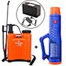 Pulverizador Manual Vulcan 20 Litros + Acessório Turbo Nebulizador Kawashima AN12 com Bateria 12V - 1