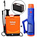 Ver imagem 1 de Pulverizador Vulcan VPB16L8A 16 Litros com Bateria 8 Amperes + Acessório Nebulizador Kawashima