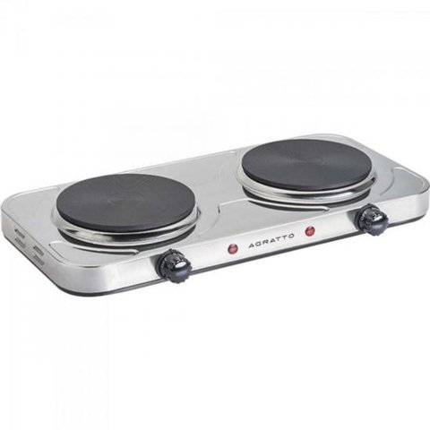 Fogao Eletrico de Mesa 127v Fm01 Cinza Agratto