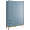 Ver imagem 6 de Quarto De Bebê Completo Berço Guarda Roupa e Cômoda - Classic New