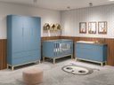 Ver imagem 1 de Quarto De Bebê Completo Berço Guarda Roupa e Cômoda - Classic New