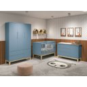 Ver imagem 1 de Quarto De Bebê Completo Berço Guarda Roupa e Cômoda - Classic New