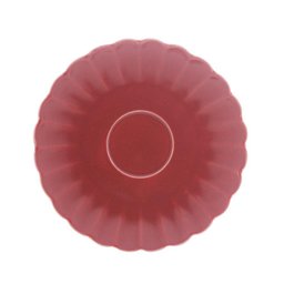 2 Xícaras para Chá Wolff Pétala de Porcelana Vermelho 160ml - 3