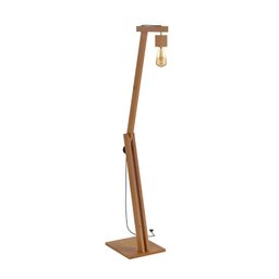 Luminária de Chão Amêndoa Pelicano Bivolt Tebarrot Móveis - 5