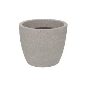 Vaso Malta Redondo 42 x 33cm Granito Pedra