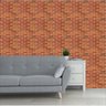 Papel de parede Tijolos Vermelho - 3