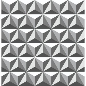 4 ROlOS Papel de parede Efeito Gesso 3D