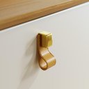 Ver imagem 5 de Painel TV 60" Suspenso 160cm com Bancada 2 Portas Basculante Ruan C04 - D'Rossi