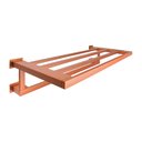 Ver imagem 1 de Toalheiro Rack 60 cm Inox Rose Gold - Kromus RT0308R