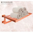 Ver imagem 5 de Toalheiro Rack 60 cm Inox Rose Gold - Kromus RT0308R