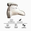 Ver imagem 4 de Travesseiro Multifuncional de Descanso e Apoio - Cinza