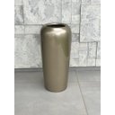 Ver imagem 2 de Vaso de Fibra de Vidro 63X28 cm Estilo Vietnamita Dourado Brilho