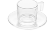 Conjunto 6 Xícaras Para Chá Com Pires de Vidro Lotus 185ml Lyor - 4