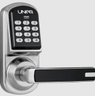 Fechadura Digital Unee Smart Card Keypad Lado Direito - 1