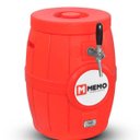 Ver imagem 1 de Chopeira Gelo Barril Rotomoldado Memo - 1 Torneira Italiana - Vermelha