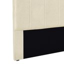 Ver imagem 4 de Cabeceira Cama Box Casal 140 Cm Arizona Linho S04 - D'Rossi Perola