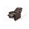 Poltrona Reclinável Suécia - Corano Marrom - Estofados Pérola - 4