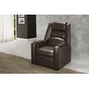 Ver imagem 1 de Poltrona Reclinável Suécia - Corano Marrom - Estofados Pérola