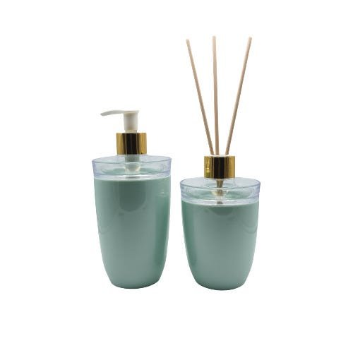 Kit frasco difusor de ambiente 280 ml e Dispenser para sabonete liquido 380ml cor Erva Doce - 2