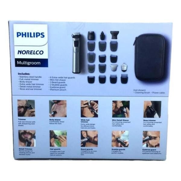 Barbeador Philips Norelco Multigroom All-in-one Trimmer - 4