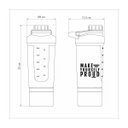 Ver imagem 6 de Coqueteleira Tramontina Power Up 3 em 1 com Corpo em Copopoliéster e Misturador de Aço Inox