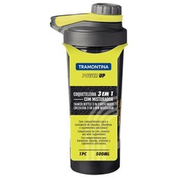 Coqueteleira Tramontina Power Up 3 em 1 com Corpo em Copopoliéster e Misturador de Aço Inox - 4