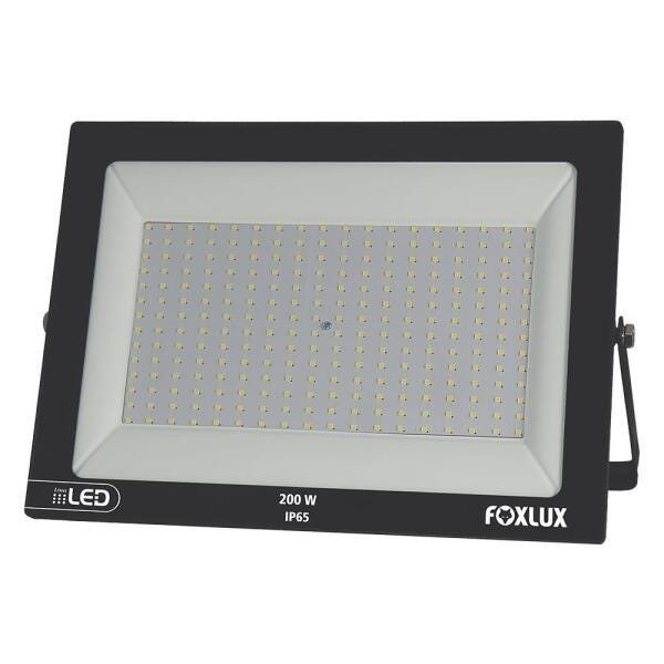 Refletor de LED 200W 6500 K Luz Branca Bivolt Proteção IP65 Driver Embutido – Foxlux