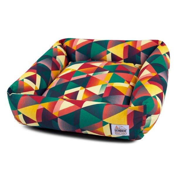 Cama de Cachorro Impermeável com Zíper Hanna - Especial 90x90 - Geometric - 2