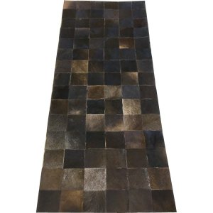 Tapete de Couro Passadeira Marrom Café 0,60x1,50 S/B Pç 10