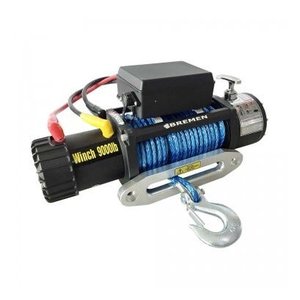 Guincho Eletrico 12V 9000Lb com Cabo Sintetico Bremen