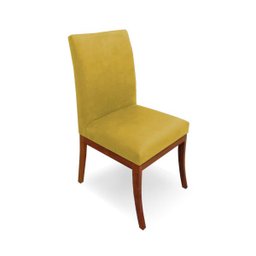 Kit 4 Cadeiras Raquel para Sala de Jantar Suede Amarelo - 5