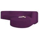 Ver imagem 7 de Sofá Modular Sala de Estar Decoração Luxo 265cm Lado Esquerdo Suede Celinne Luxuoso