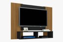 Ver imagem 2 de Painel para TV 47 Polegadas Navi Preto Fosco/Ripado