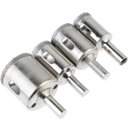 Ver imagem 5 de Kit 10 Brocas Diamantadas 6 a 50mm Fura Vidro Mármore Piso Cerâmica Granito