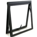 Ver imagem 1 de Janela de Aluminio Preta Max-ar 60x60 C/ Vidro Boreal - Cmc Esquadrias