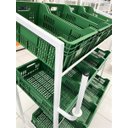 Ver imagem 4 de Expositor Frutas Suporte para Sacola com 12 Caixas Hortifruti