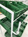 Ver imagem 4 de Expositor Frutas Suporte para Sacola com 12 Caixas Hortifruti
